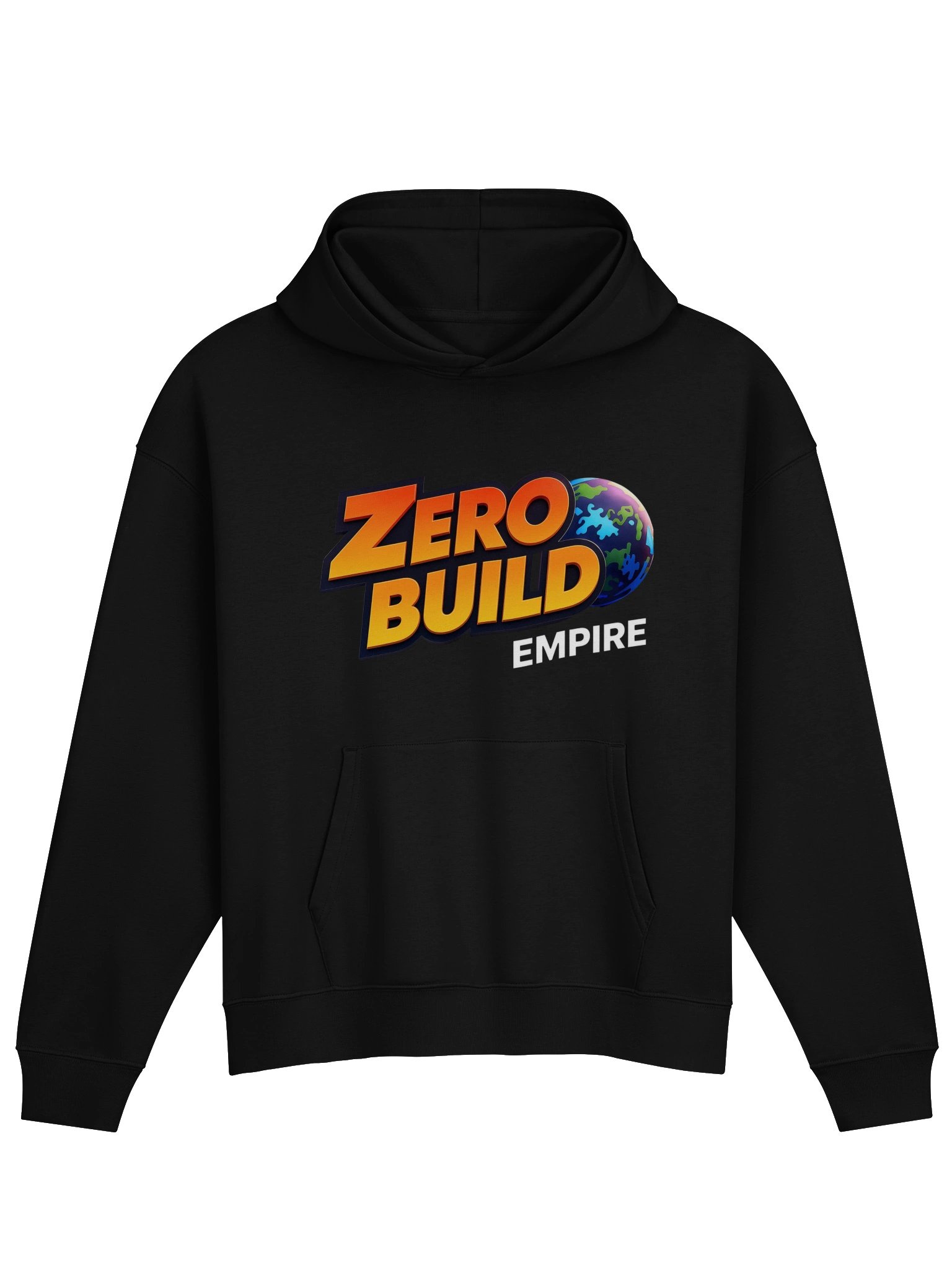 ZBE Basics Relaxed Hoodie - Black product image (1)