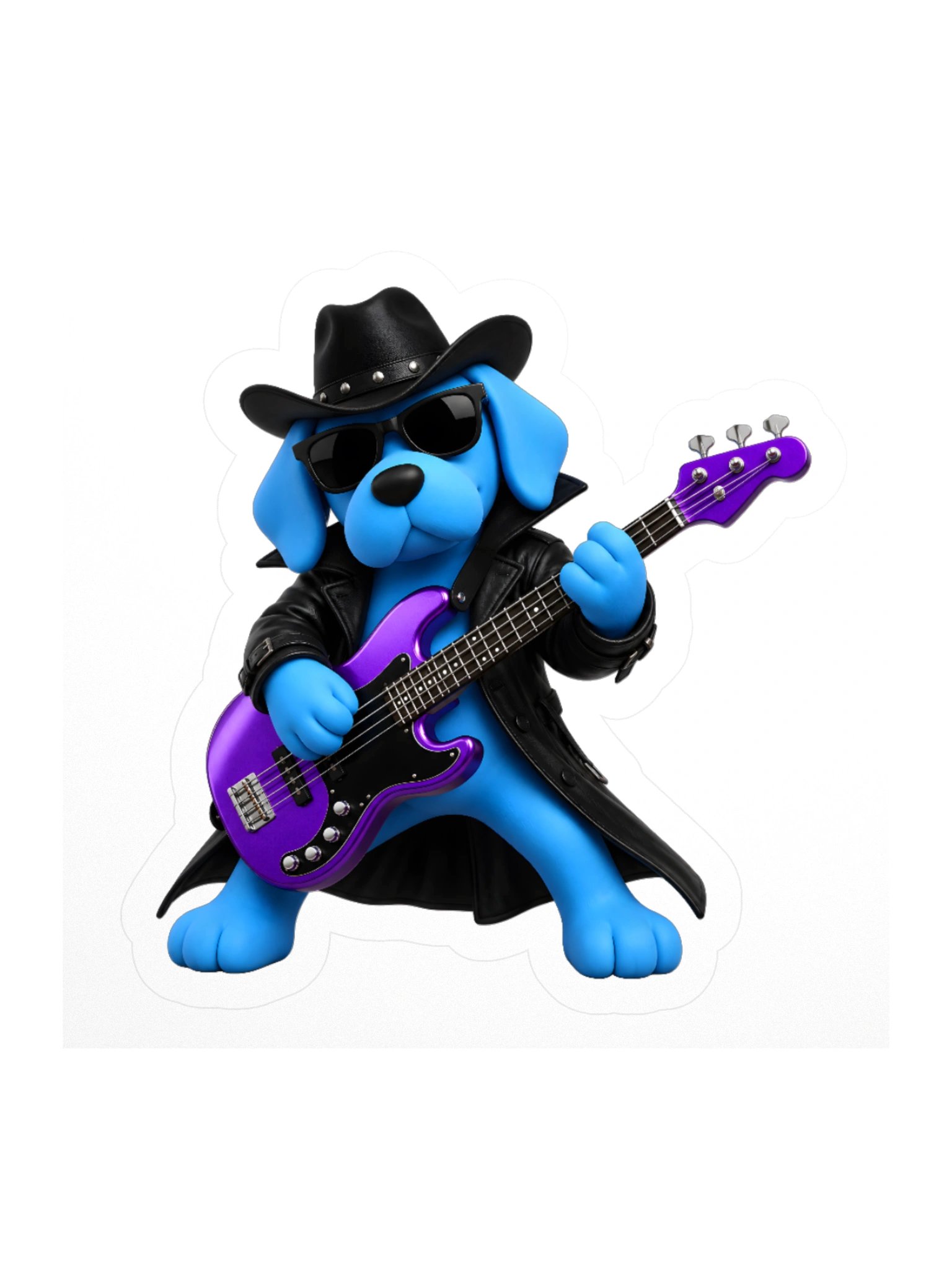 Dizzy cowboy sticker product image (1)