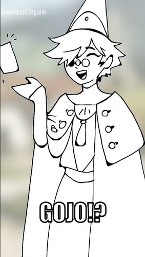 Is That Gojo? Animated by @serentique
 #jujutsukaisen #witchhatatelier #naruto #animation