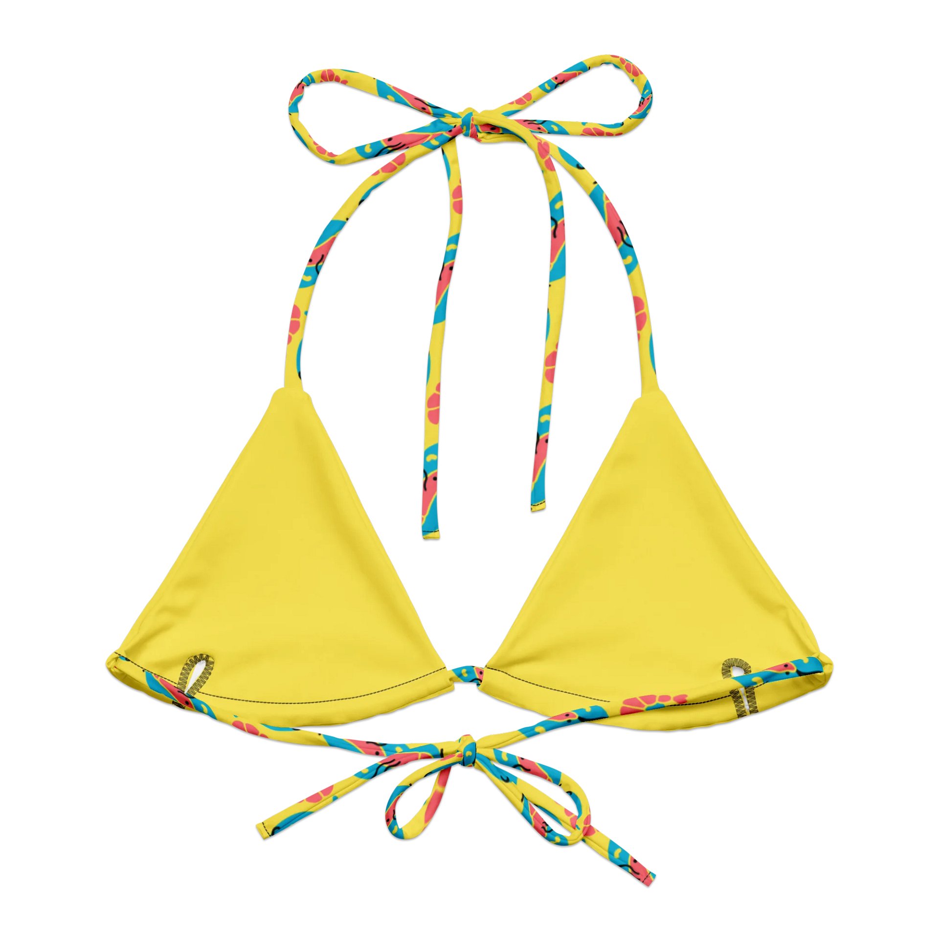 Aqua Dreams All-Over Bikini Top product image (1)