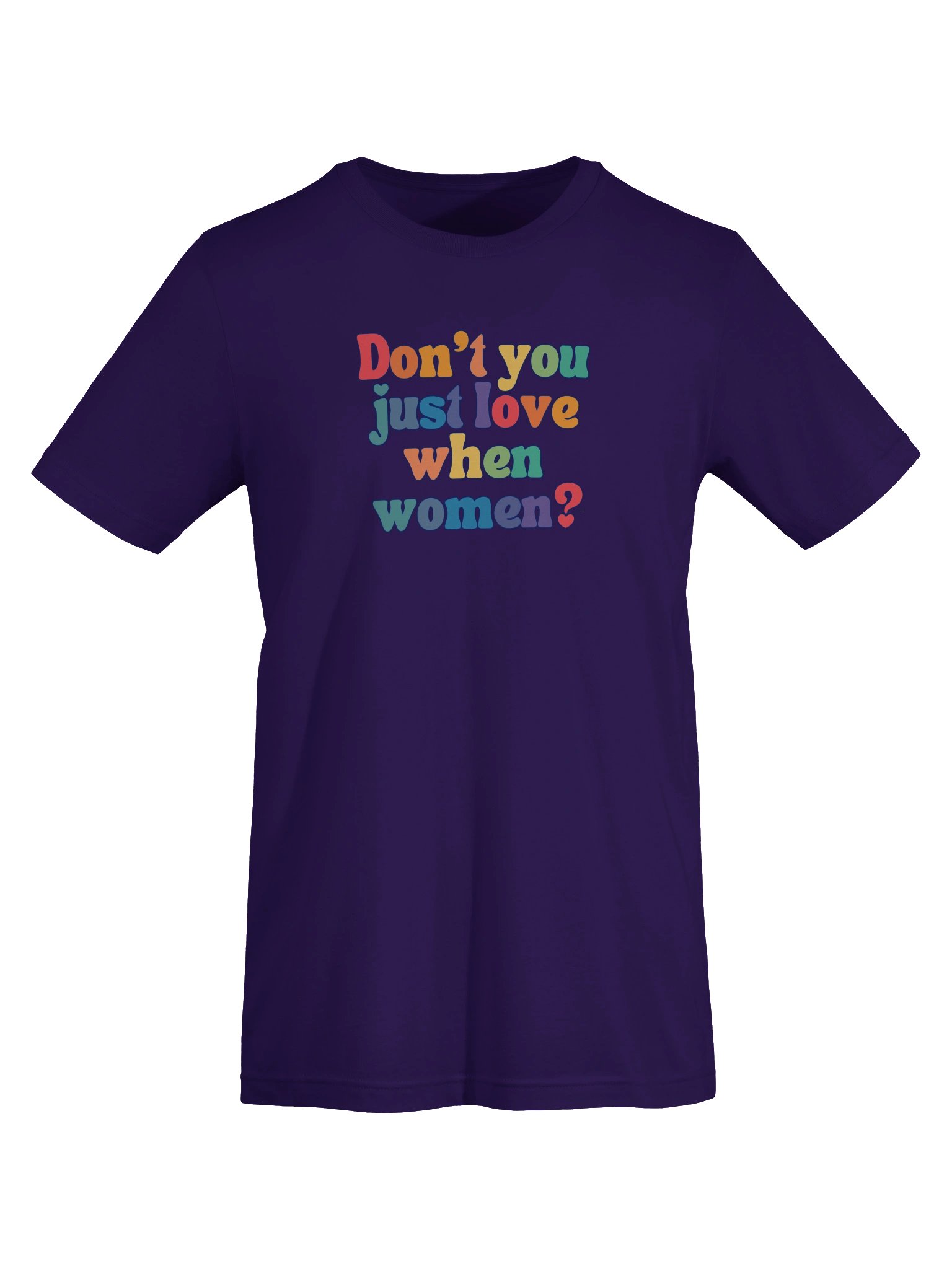 Love Women tee - rainbow colors product image (7)