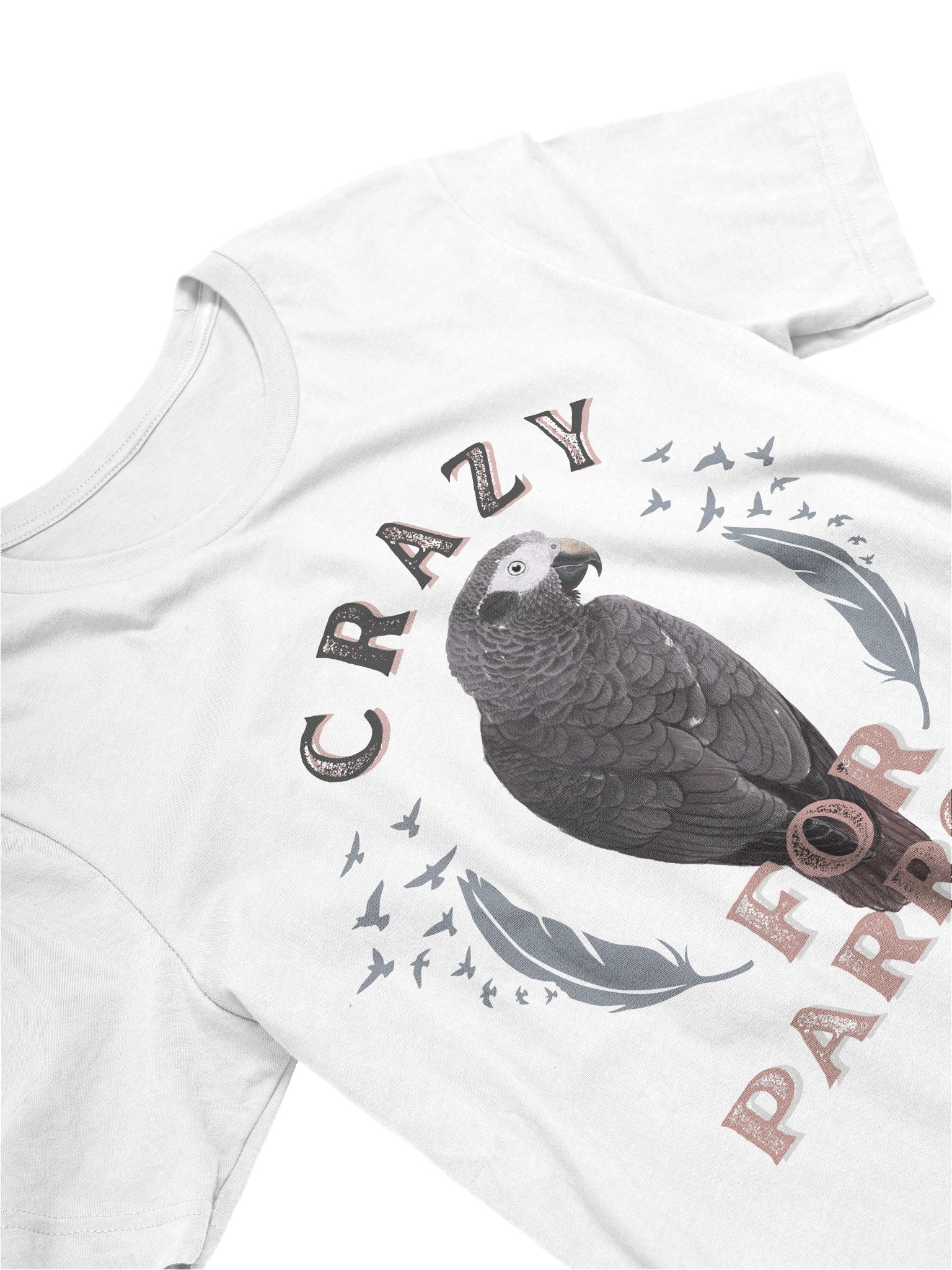 Crazy for Parrots Unisex T-Shirt product image (2)