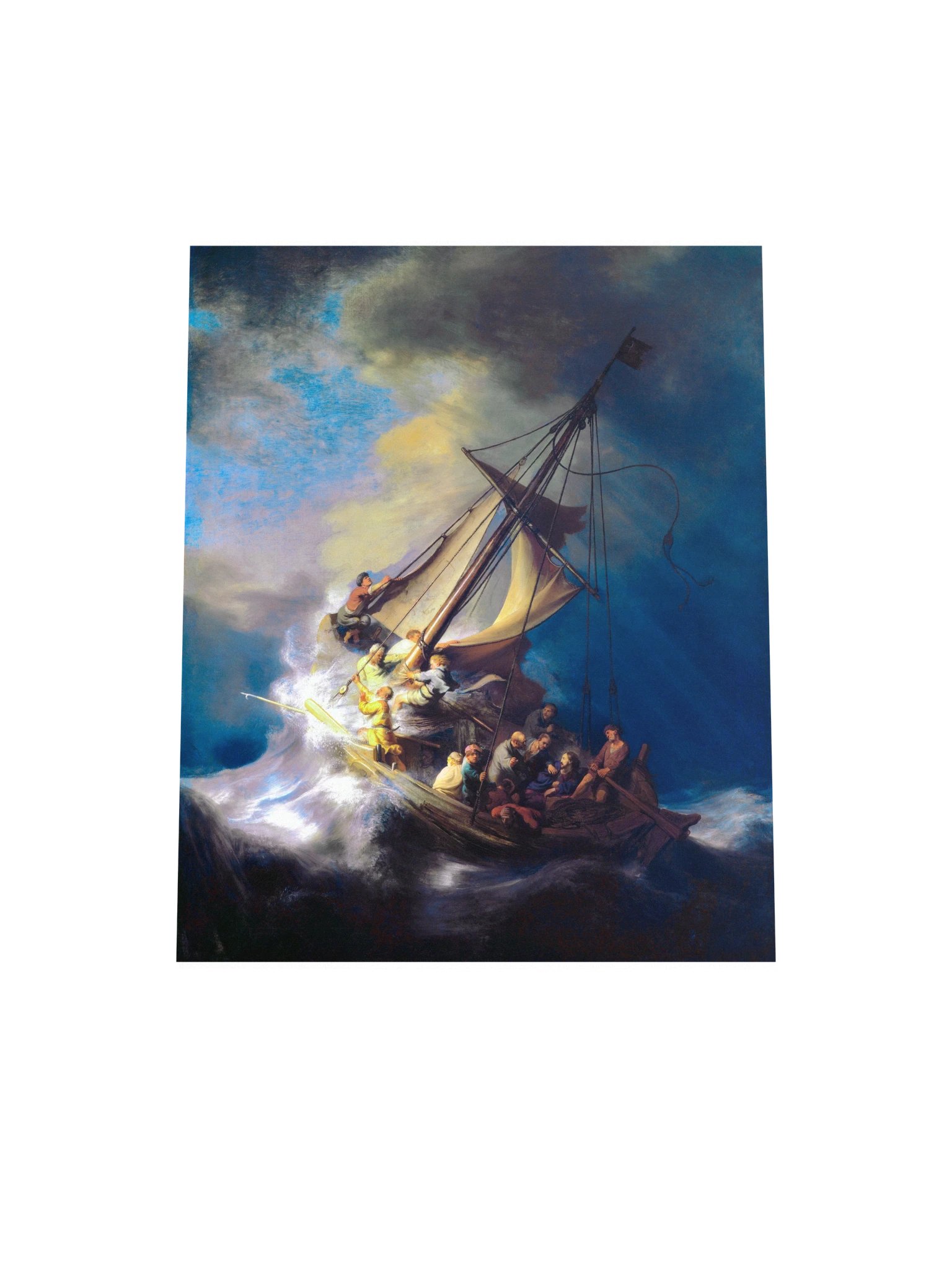 The Storm on the Sea of Galilee — Medium Poster product image (4)