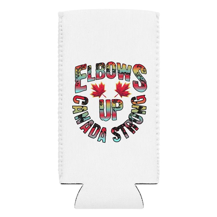 Elbows Up Canada Strong Can Cooler product image (2)