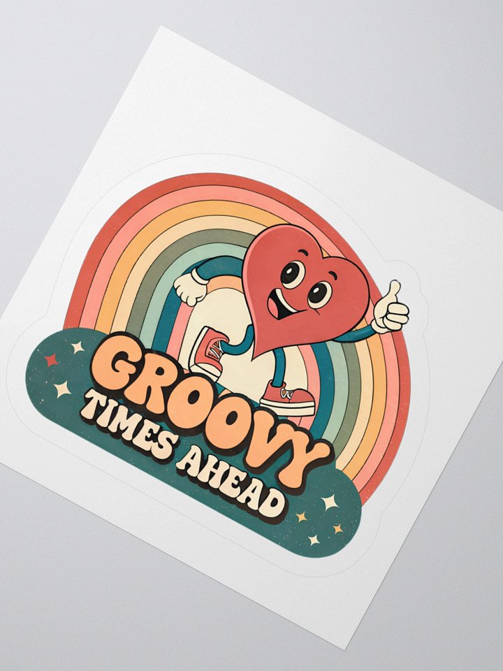 Groovy Times Heart Thumbs-Up Stickers product image (6)