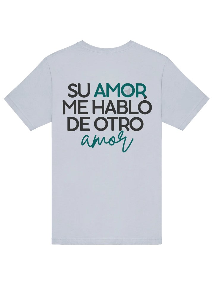 DoGod Camiseta Mujer Su Amor Me Habló | Texto Oscuro product image (2)