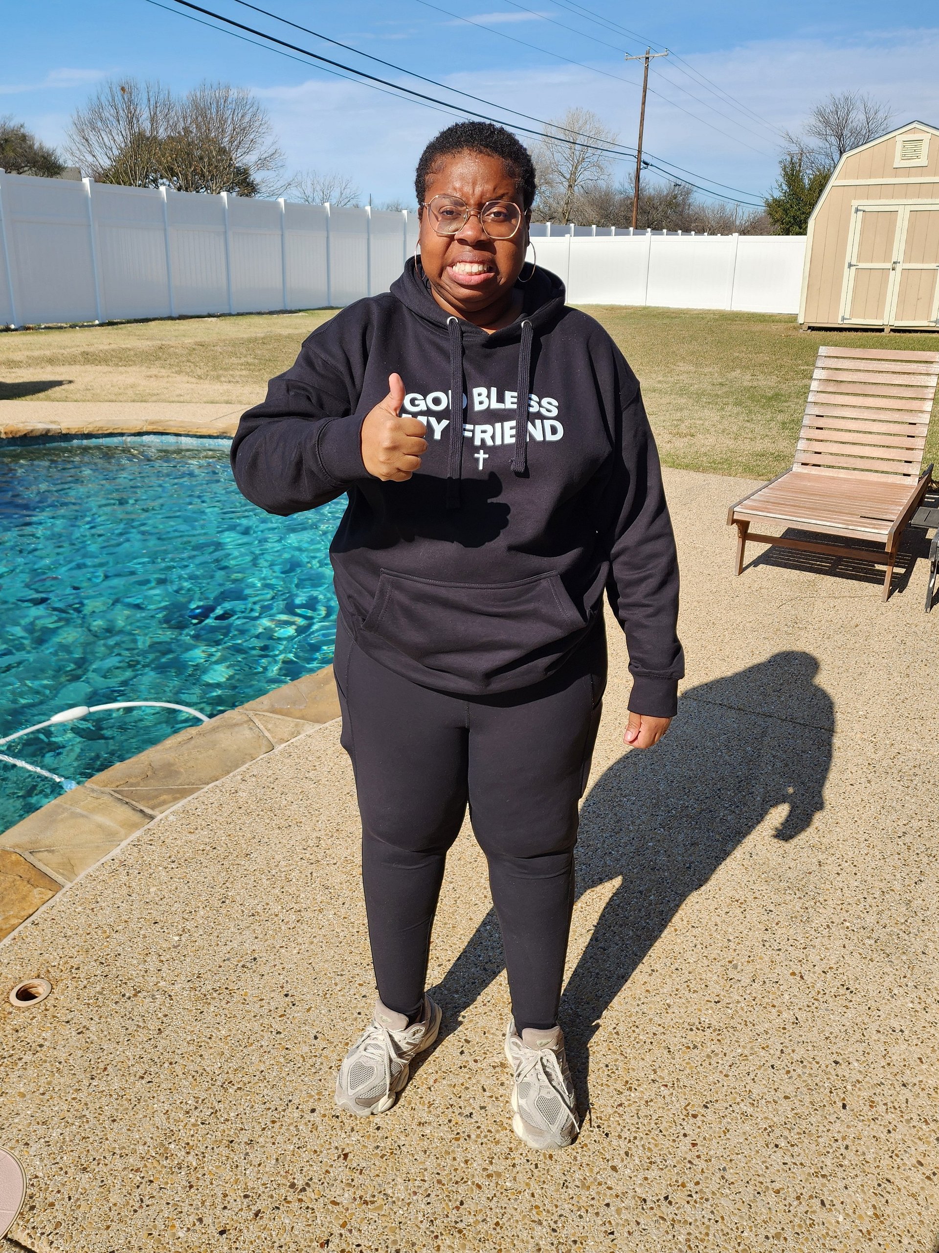 God Bless My Friend Hoodie product image (2)