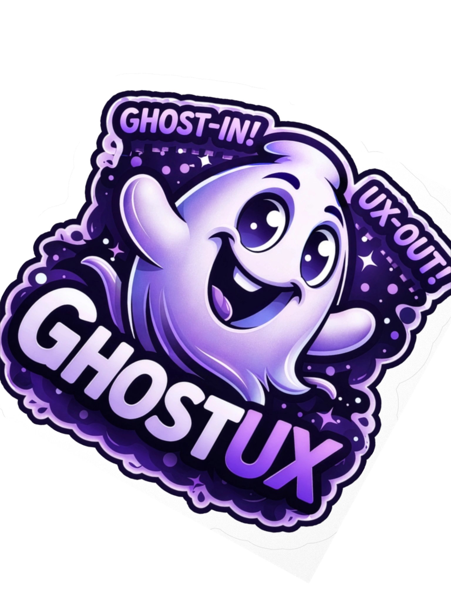 Ghost-In! UX-Out!™ Die-Cut Sticker product image (4)