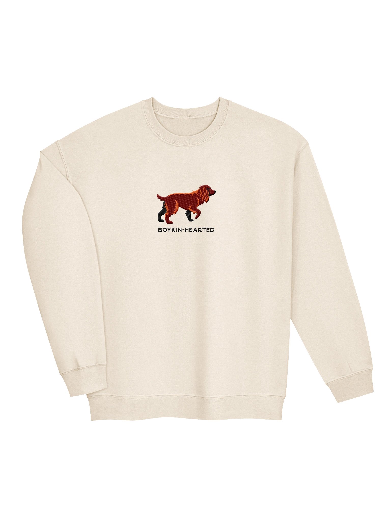 Boykin-Hearted Sweatshirt (Embroidered) of a Boykin Spaniel product image (6)