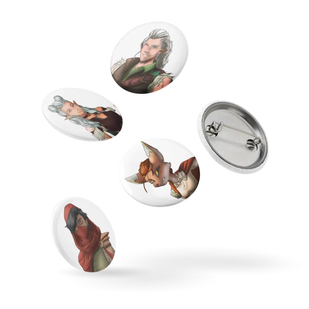 Character Pins Group 1 product image (6)
