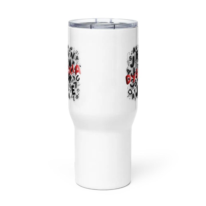 Dyslexia: My Letters Dance Travel Mug with a Handle product image (3)