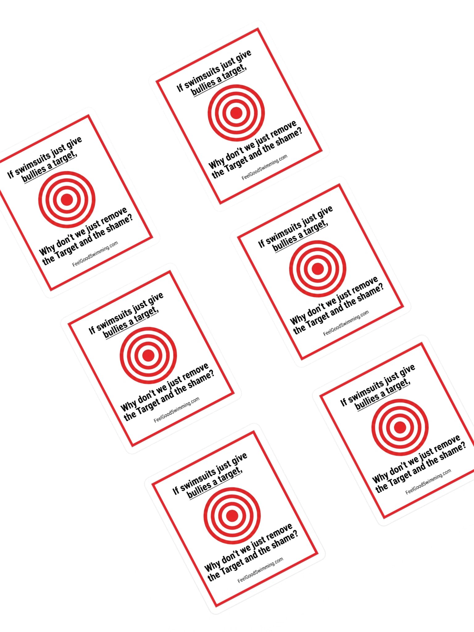 The Remove the Target Sticker Set product image (1)
