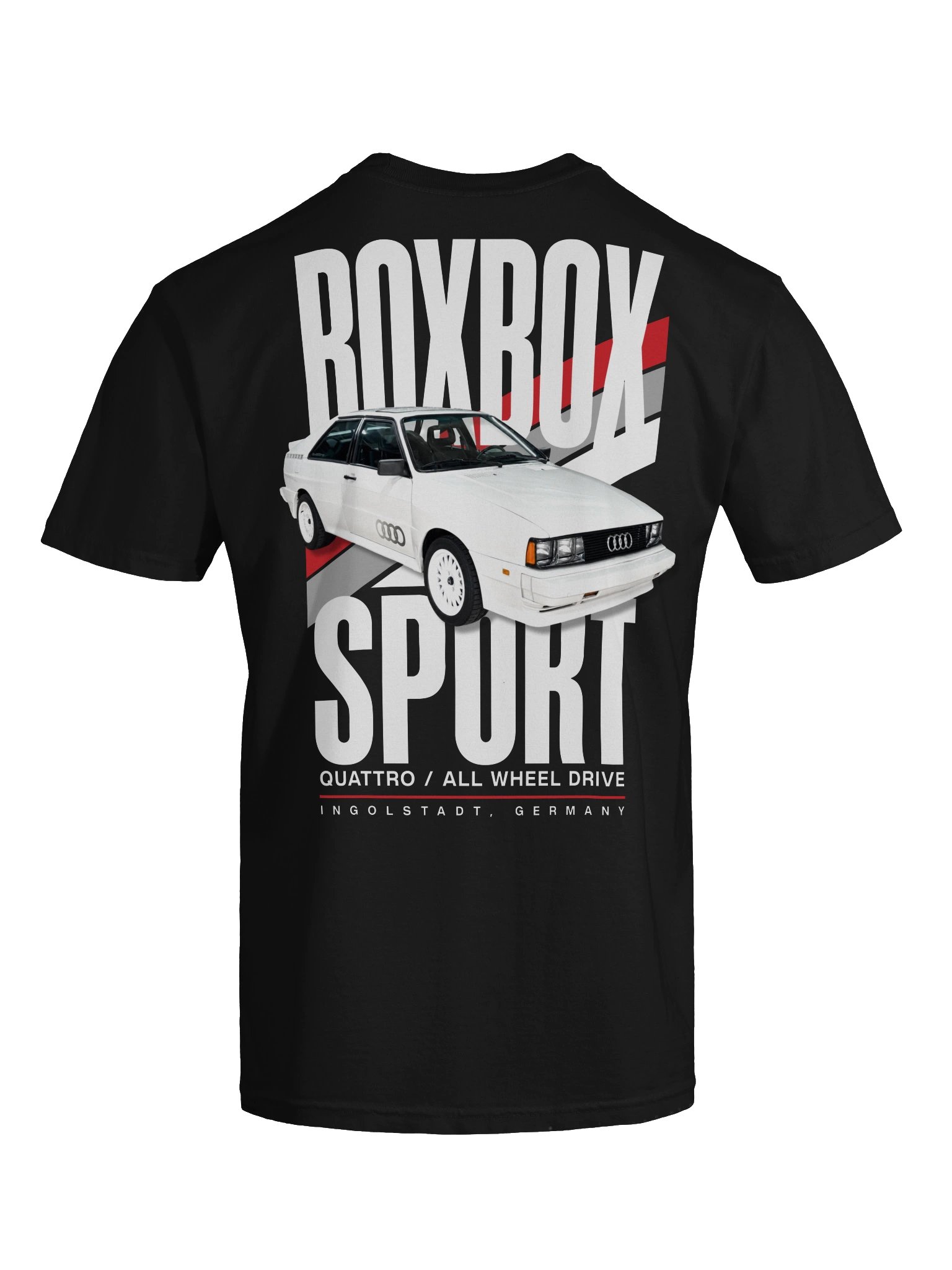 BOXBOX Quattro Sport Tee Black product image (11)