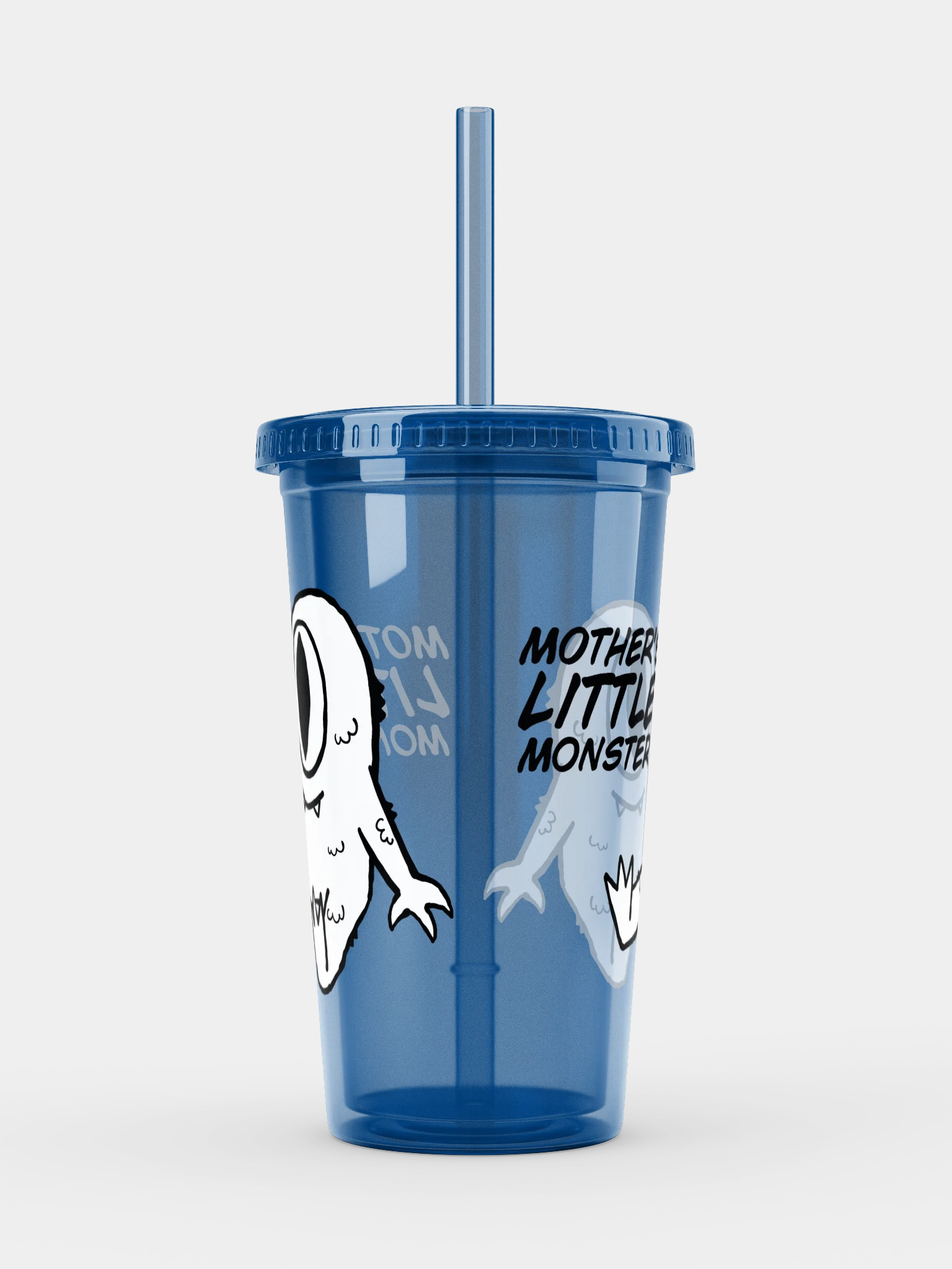 Mother's Little Monster Plastic Tumbler product image (8)