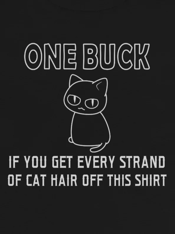Cat Hair on Shirt - Unisex Youth Heavyweight T-shirt product image (2)