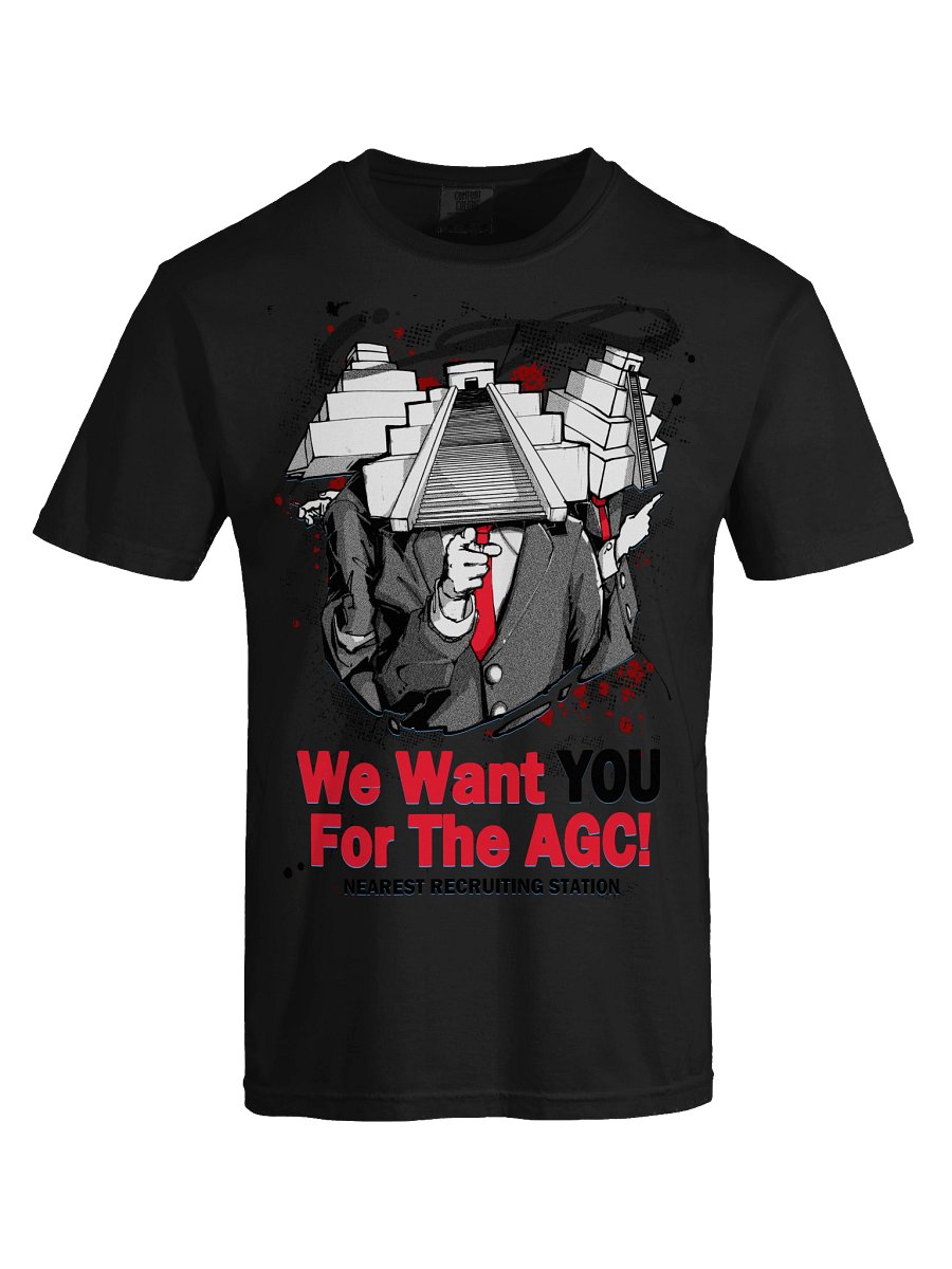 AGC RECRUIT TEE BLACK product image (5)