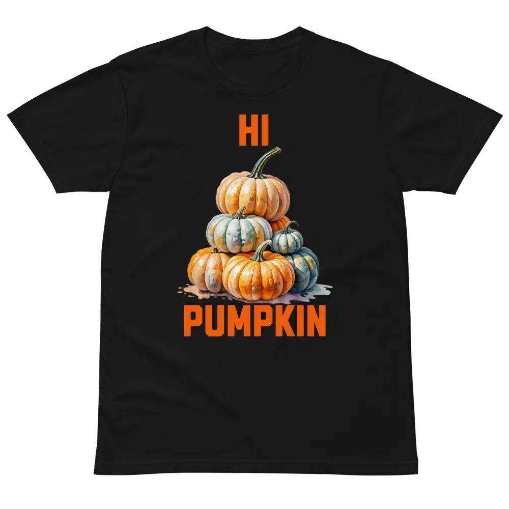 Hi Pumpkin Stack T-Shirt product image (2)