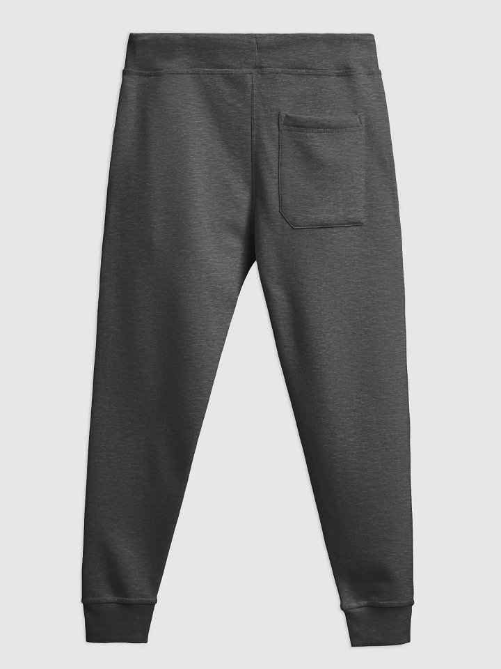 Black and white triangle design joggers product image (4)
