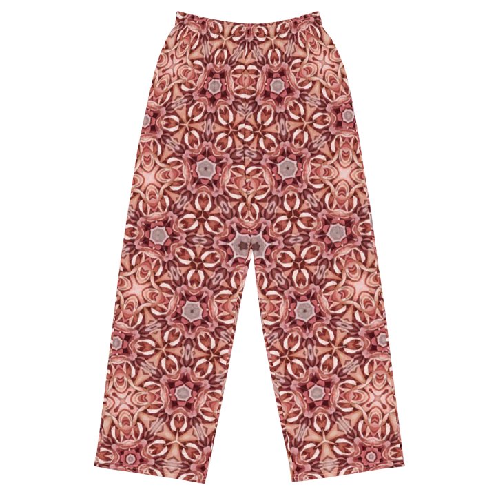 Abstract red floral pattern product image (1)