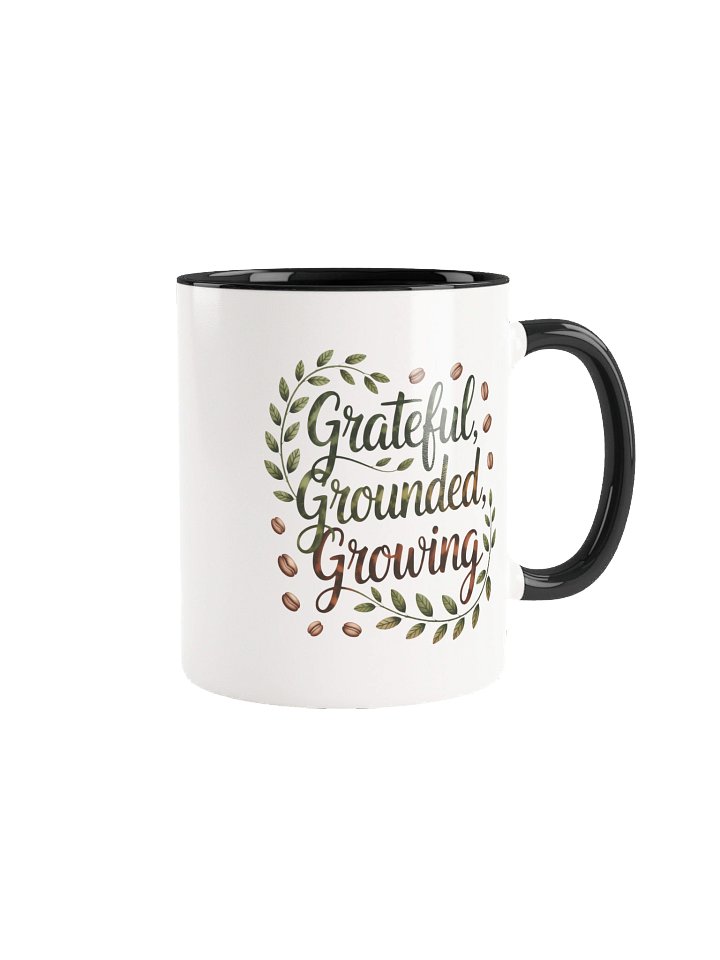 Grateful Grounded Growing Mug- with Color Inside product image (1)