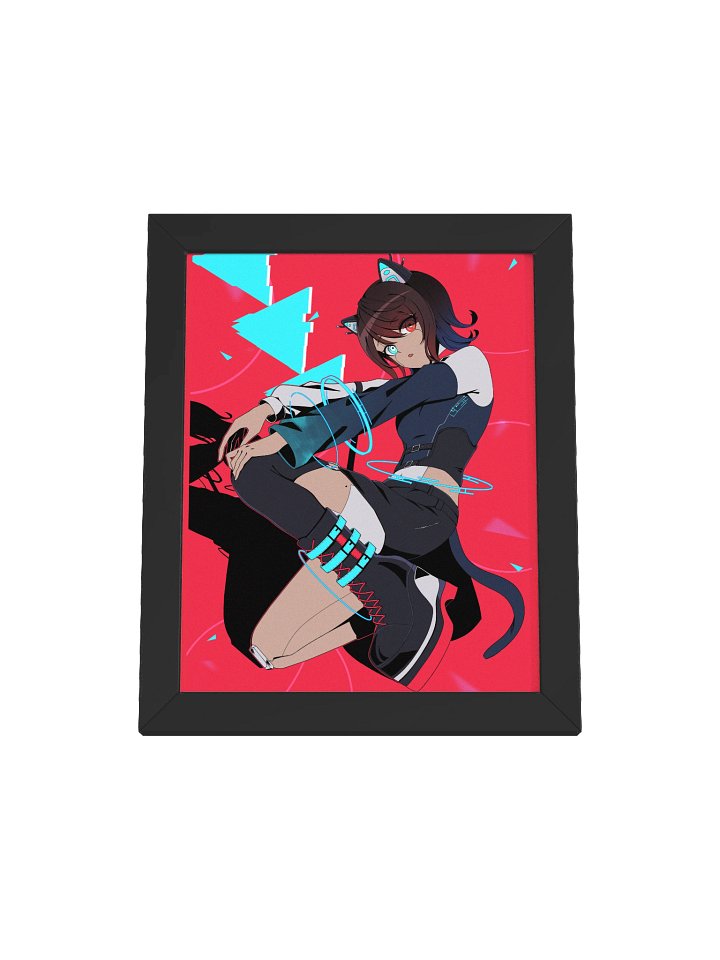1st Gen Nyaku Framed Artwork product image (1)