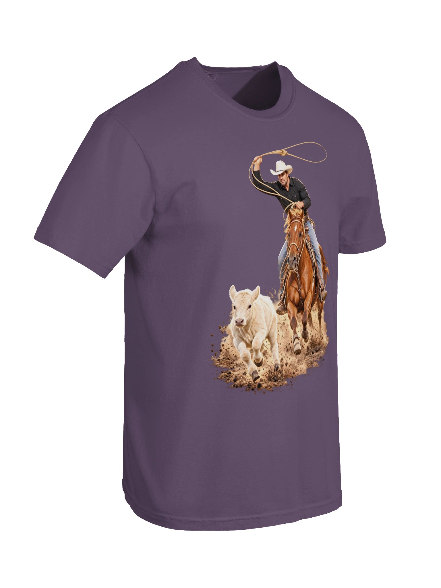 Calf Roping Out of the Box T-Shirt | BROKEN RODEO™ product image (84)