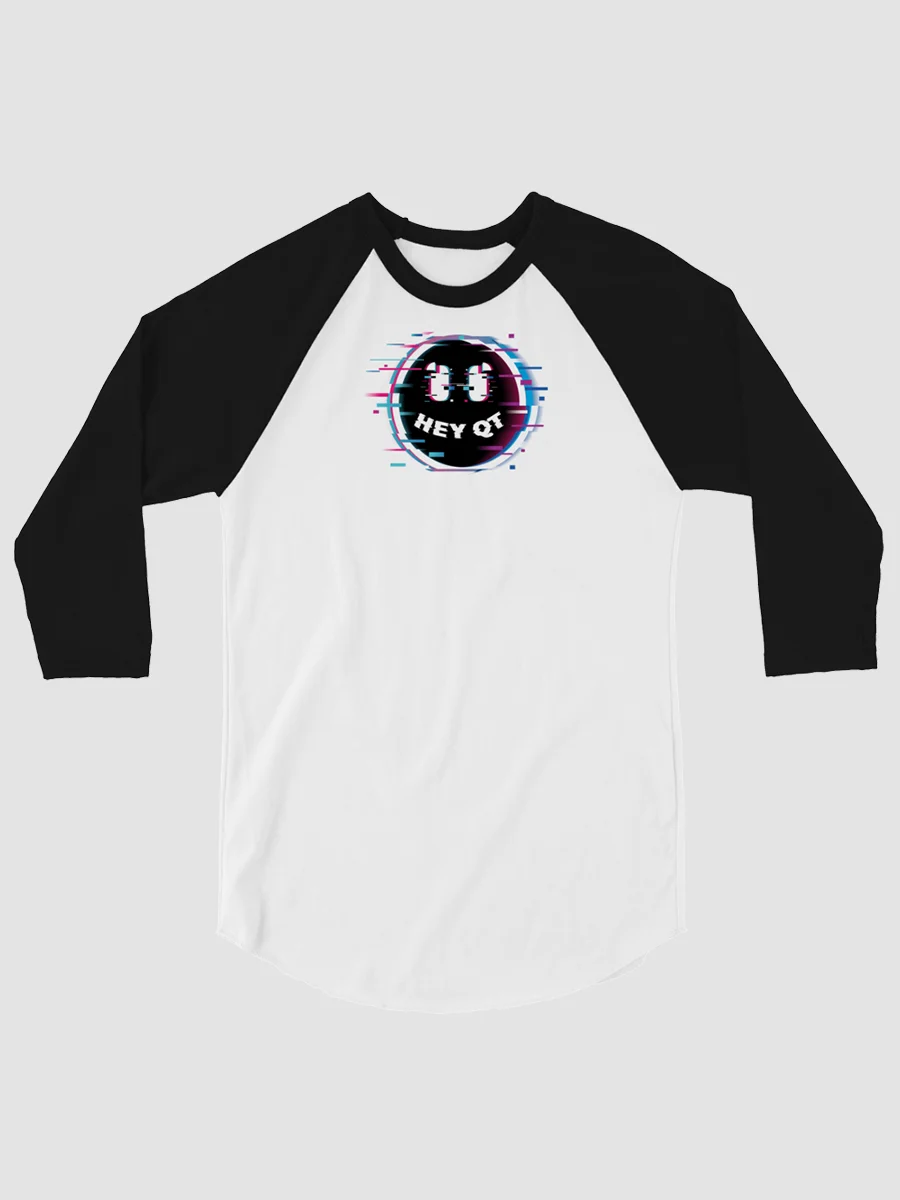 Glitch Hey QT Baseball Tee product image (1)
