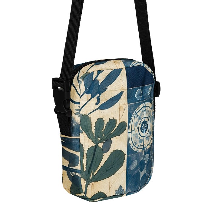 Celestial Botanical Mandala Utility Crossbody Bag product image (1)