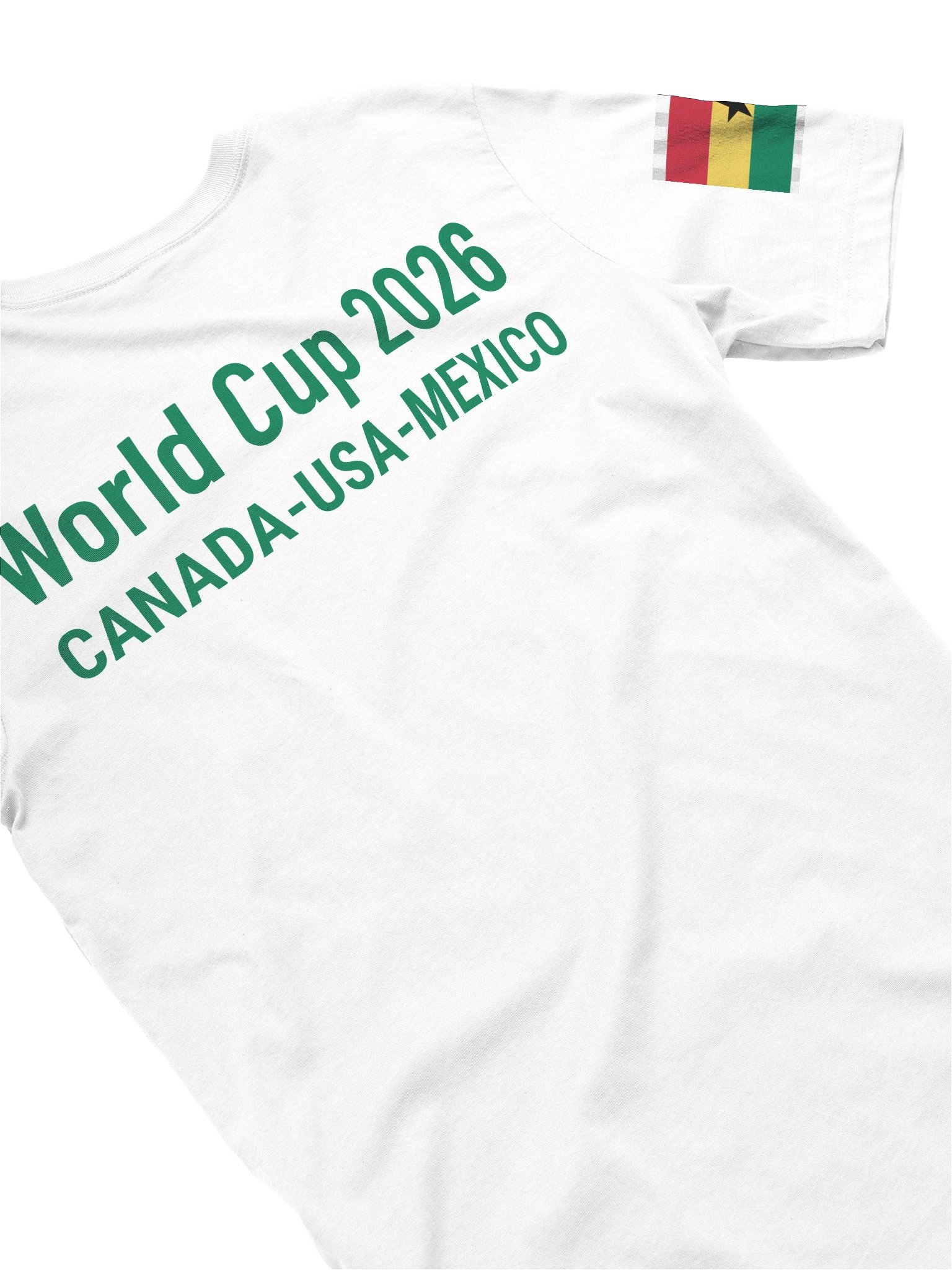 Ghana 2026 World Cup Flag Tee - "Black Star" Host Edition - Unisex T-shirt product image (33)
