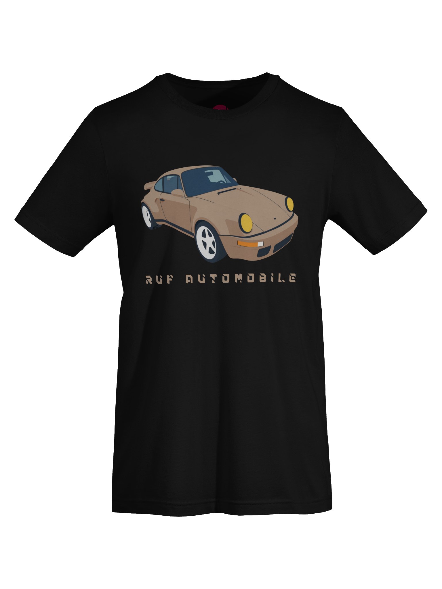 Grey Porsche 964 Ruf Automobile Ultimate "Wolf" Voxel Art Shirt (Retro, Sketch, Silhouette) product image (62)