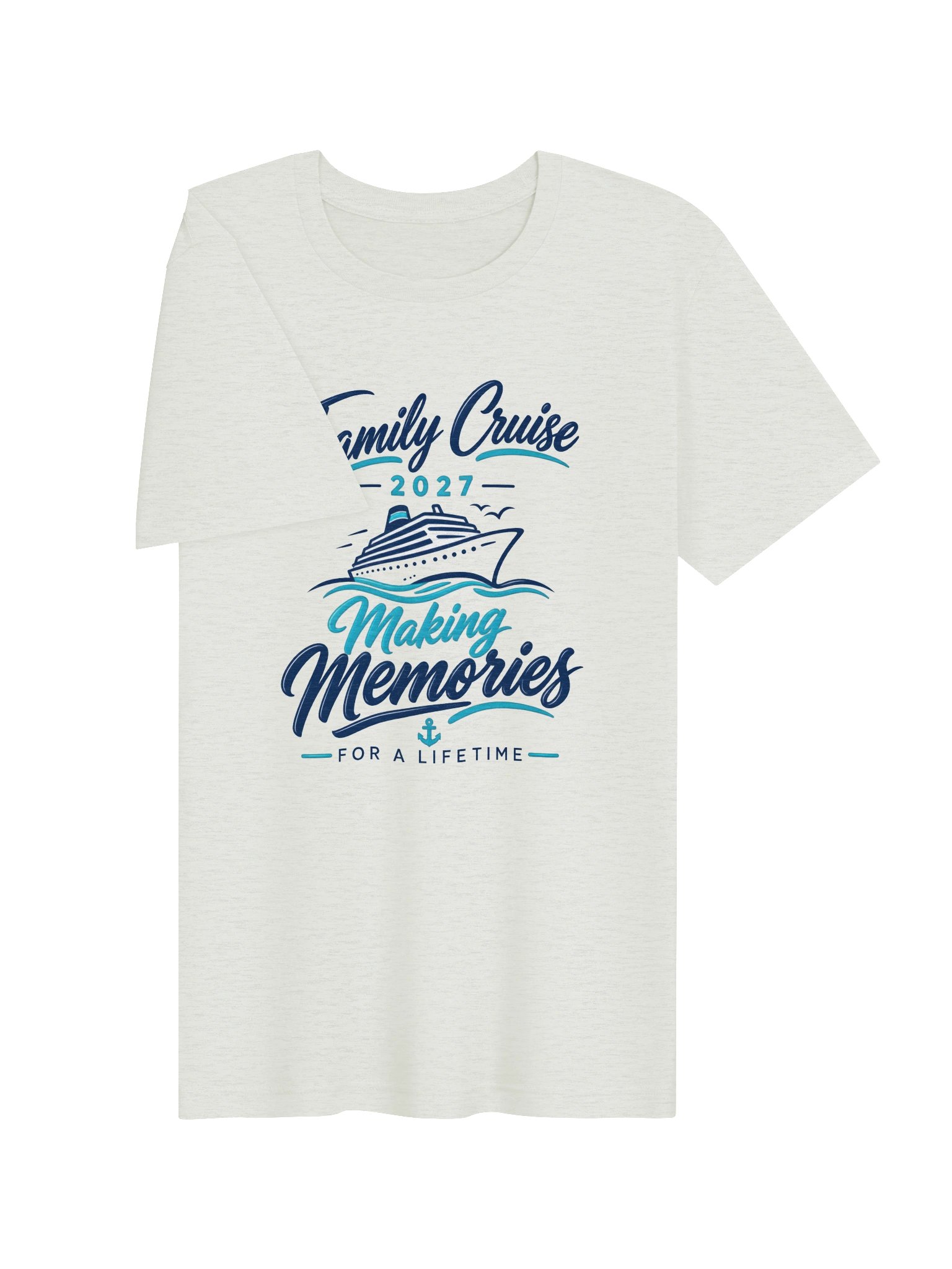 Family Cruise 2027 T-Shirt | Making Memories Family Vacation Tee product image (3)