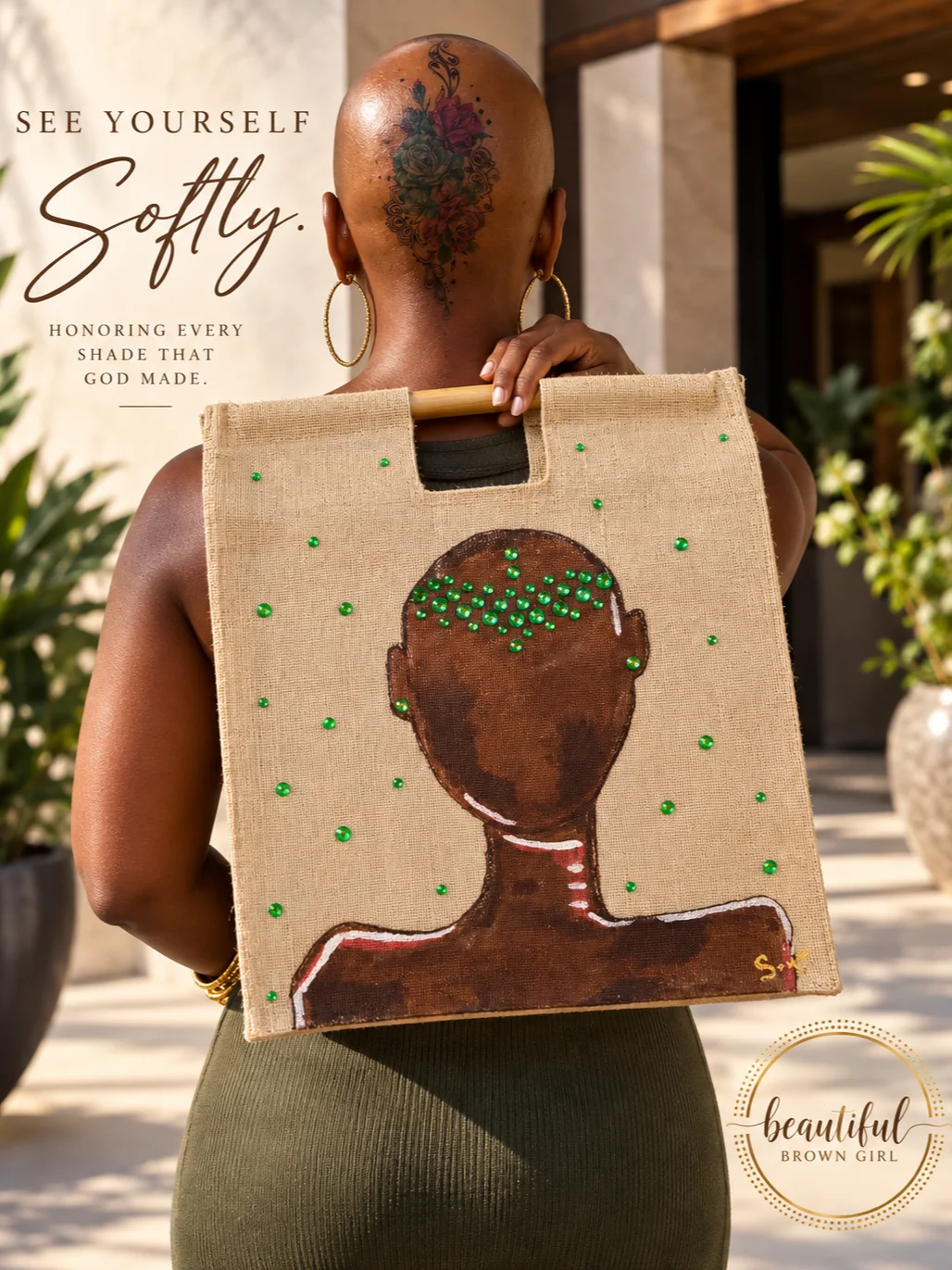 Beautiful Brown Girl Signature Custom Bag product image (8)
