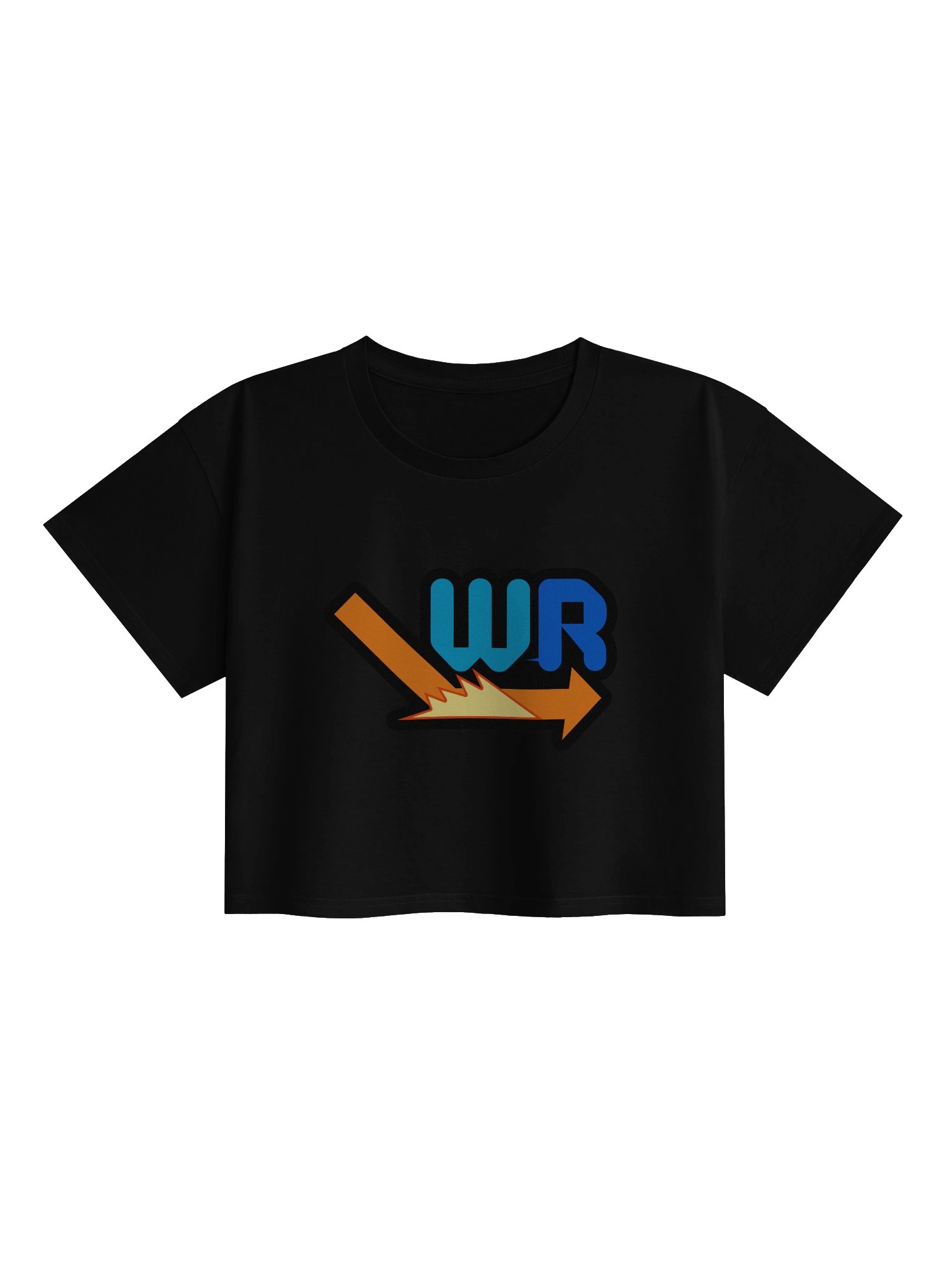 Black Base Logo Crop Top product image (1)
