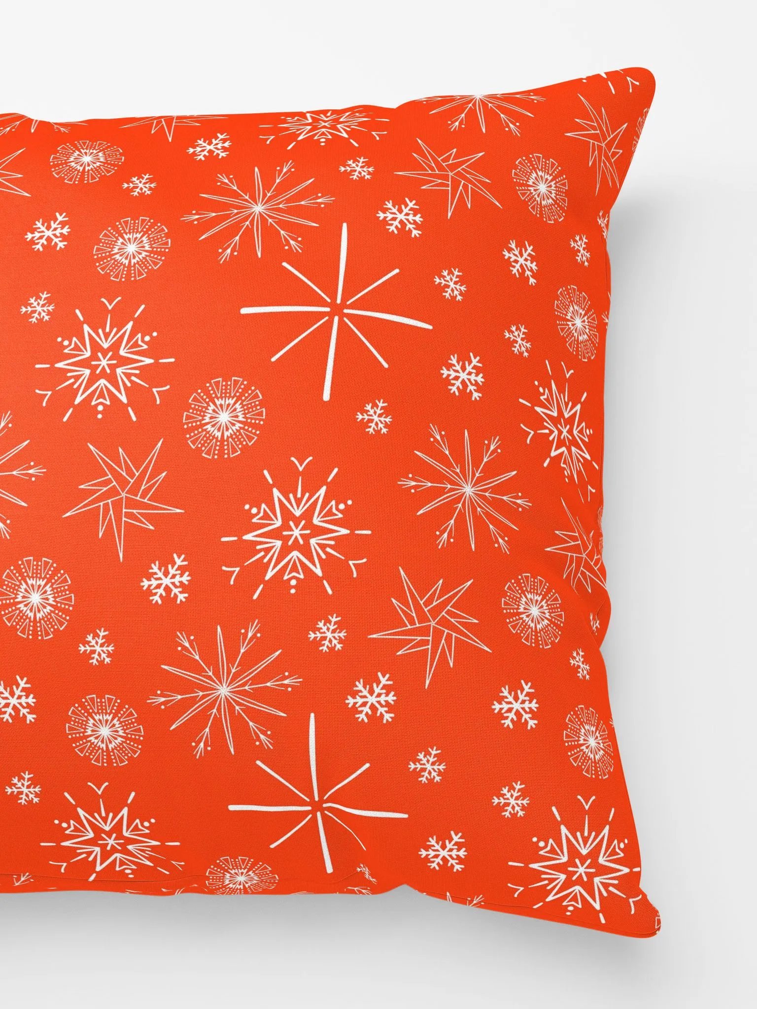 Snowfall Burst All-Over Pillow product image (3)