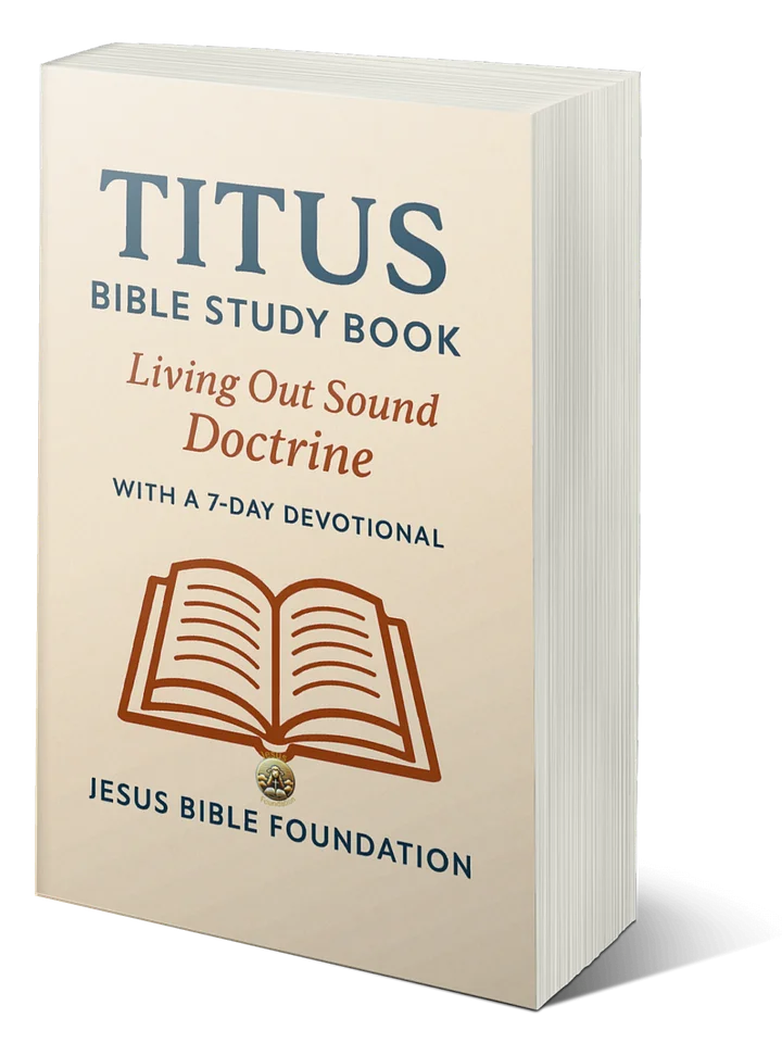 Titus Bible Study Book: Living Out Sound Doctrine With A 7 Days Devotional product image (1)
