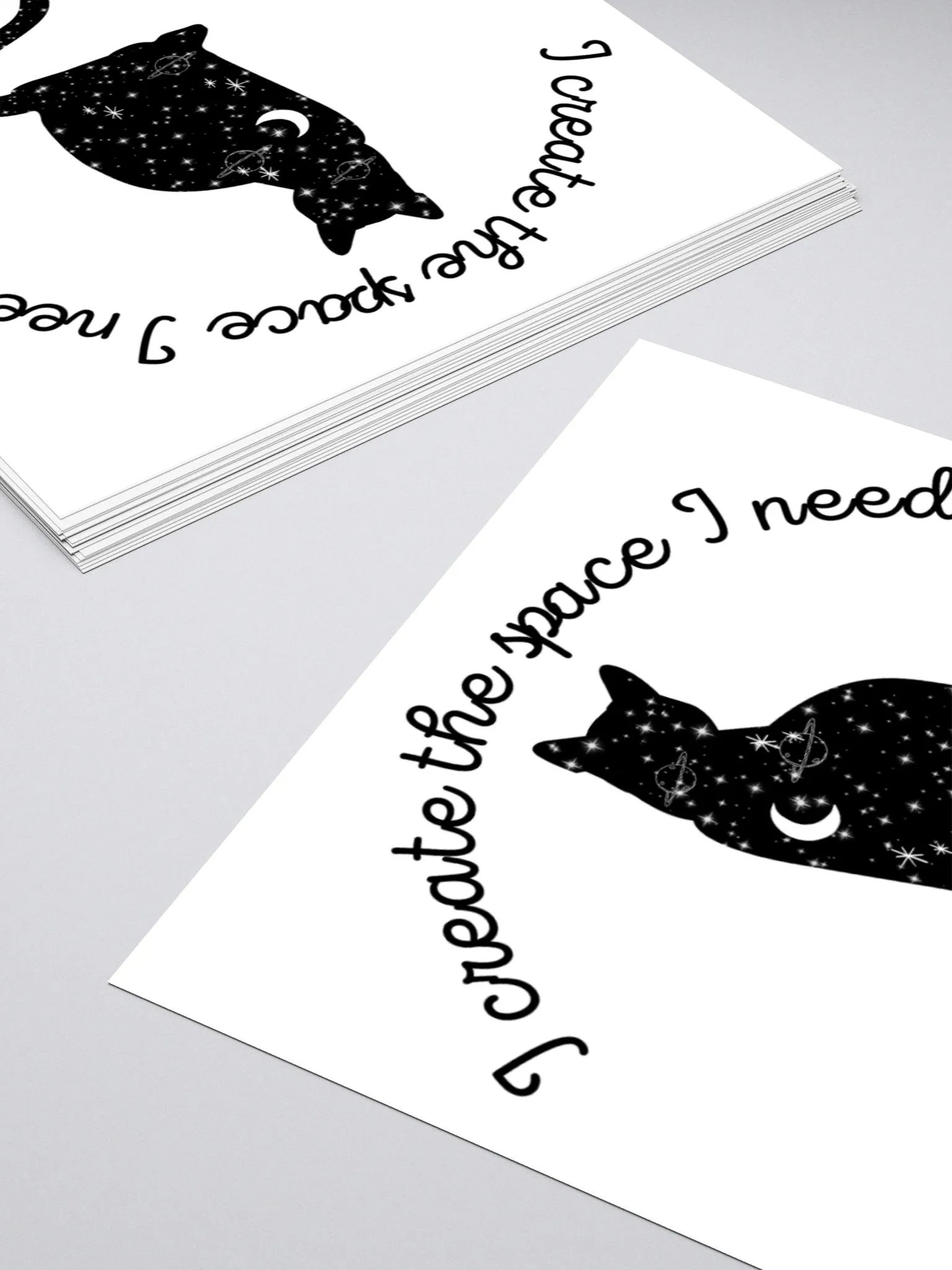 I create the space I need - Sticker product image (12)
