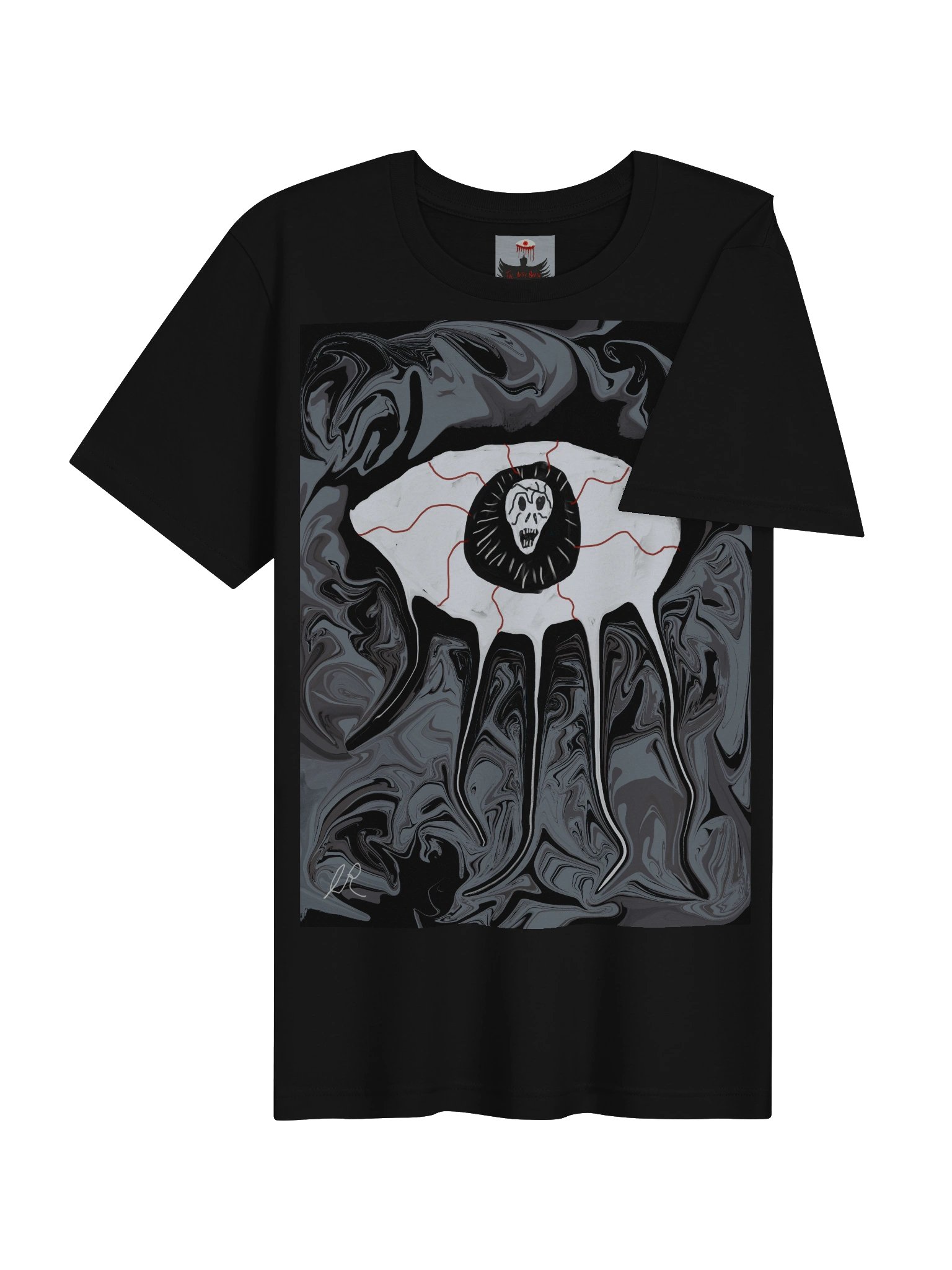 Surreal Skull Eye Tee product image (4)