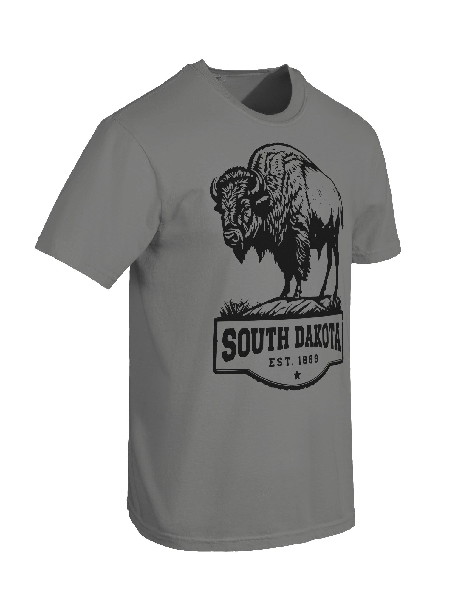 South Dakota Bison T-Shirt | Vintage State Pride Western Tee product image (16)