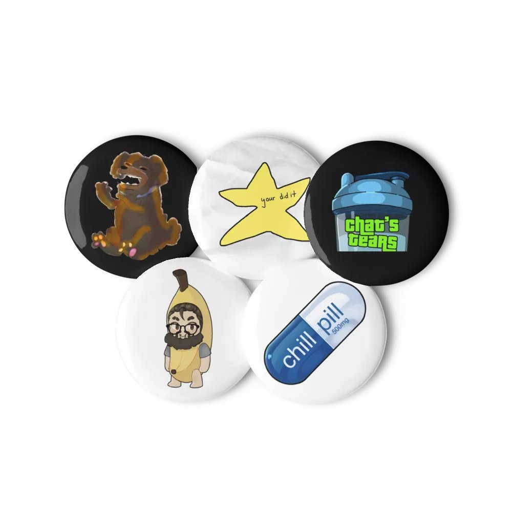 Herbs Chat 5pk Pins product image (6)