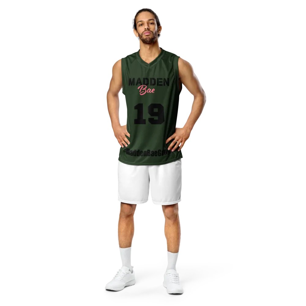 Madden Bae Jersey 👨‍🎨 (Green+ Black Logo) product image (4)