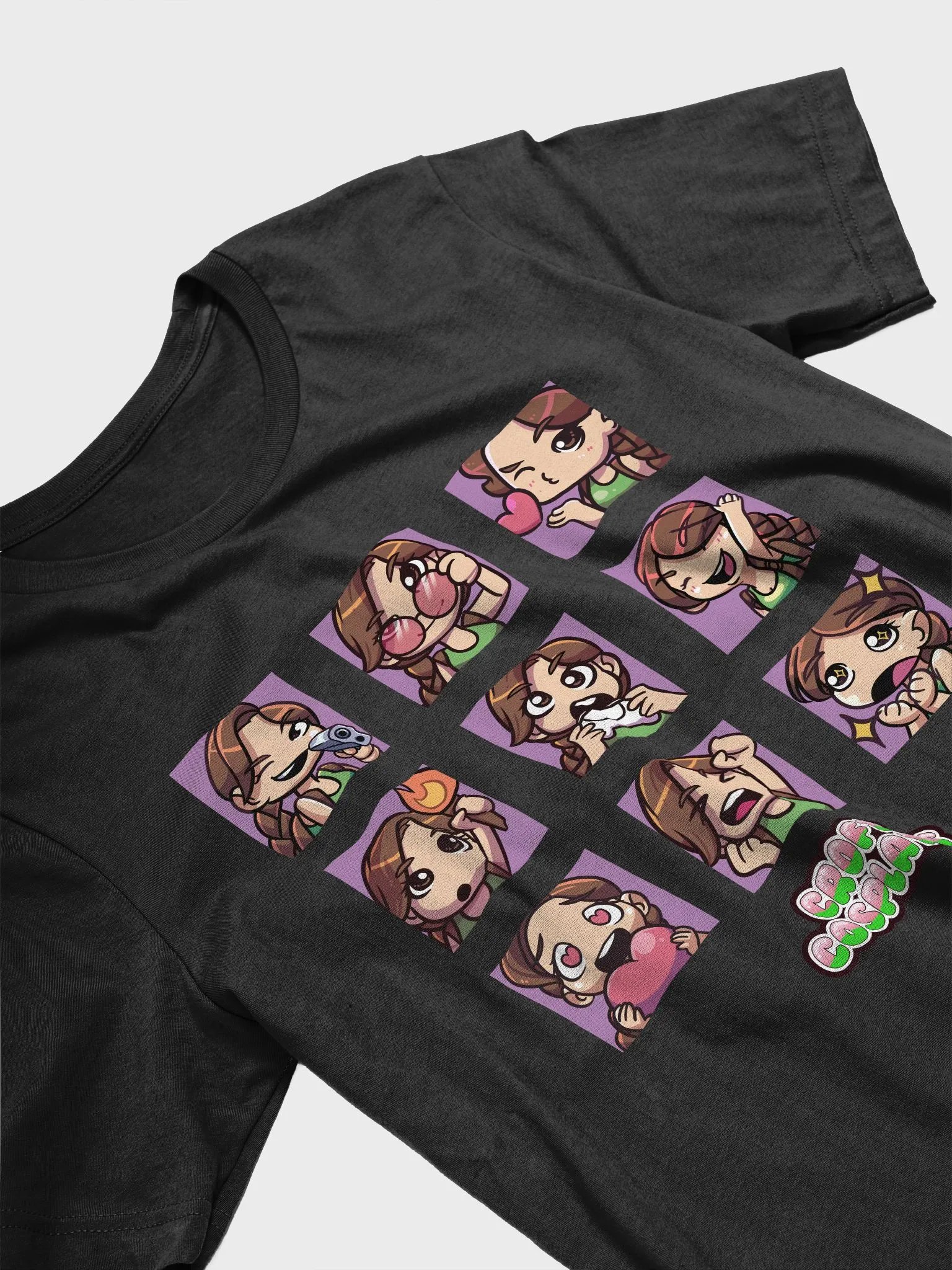 CroftCosplays Emote TShirt Style 3 product image (3)