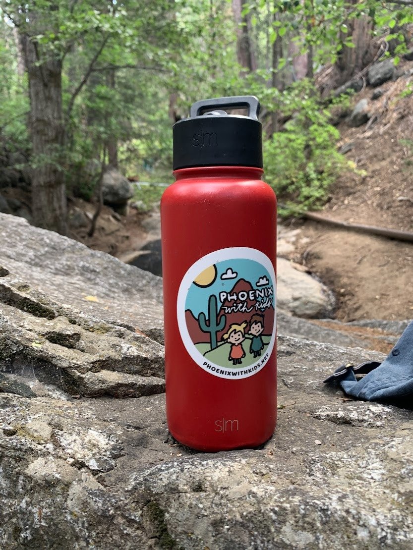 Phoenix With Kids Stickers and Magnet product image (4)