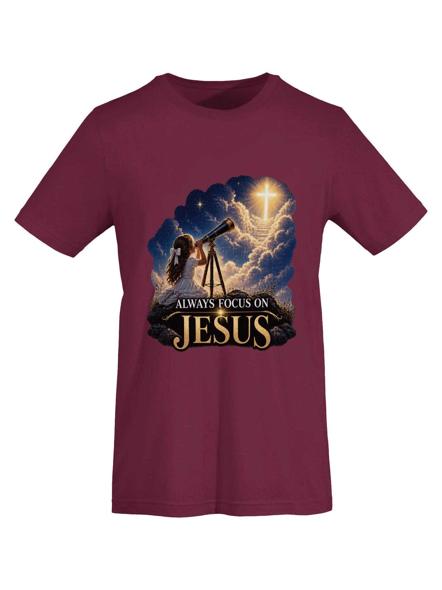 Always Focus on Jesus / Jesus Is the Answer Unisex T-Shirt product image (89)