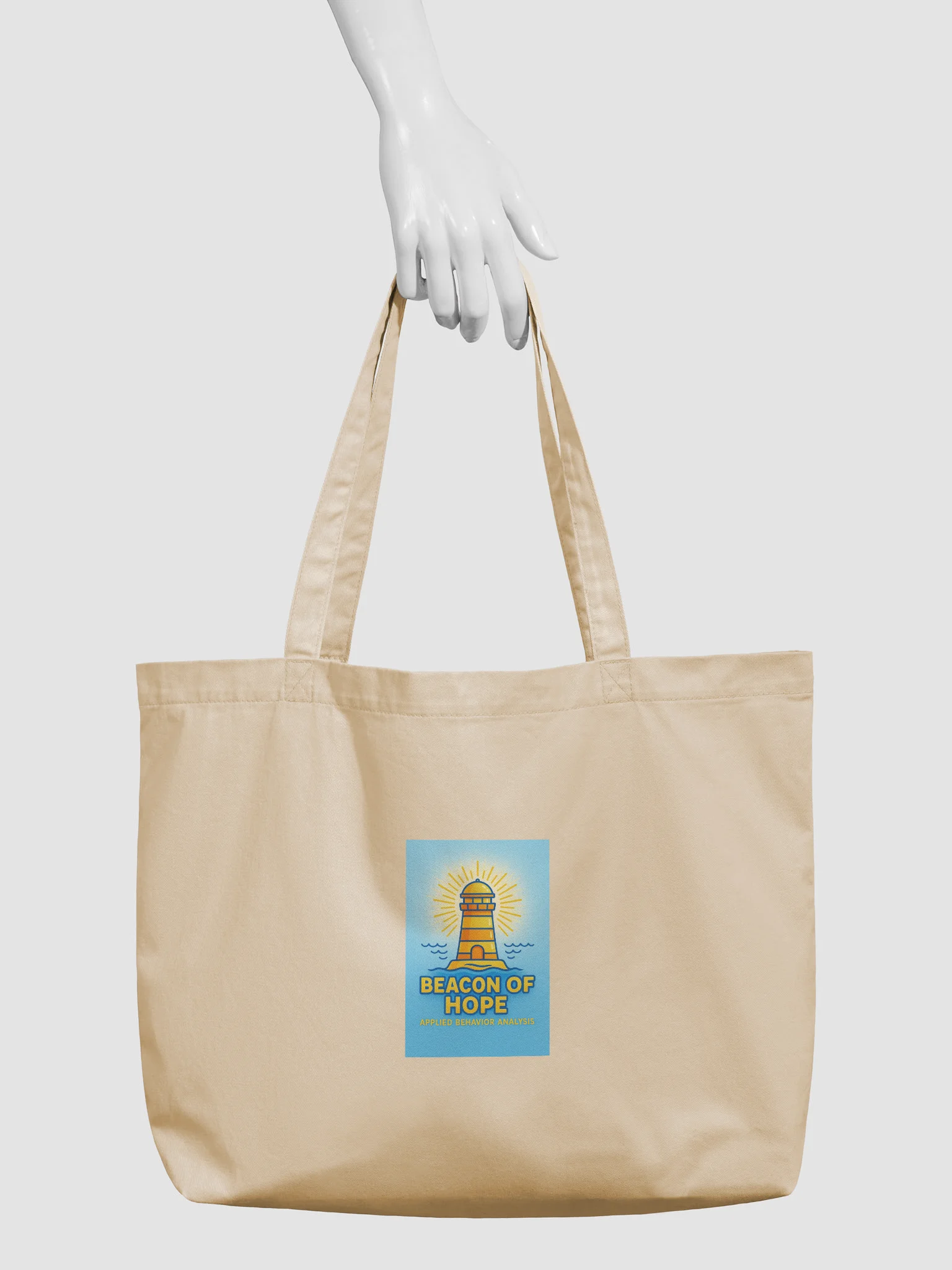 Beacon of Hope Lighthouse Organic Tote product image (5)