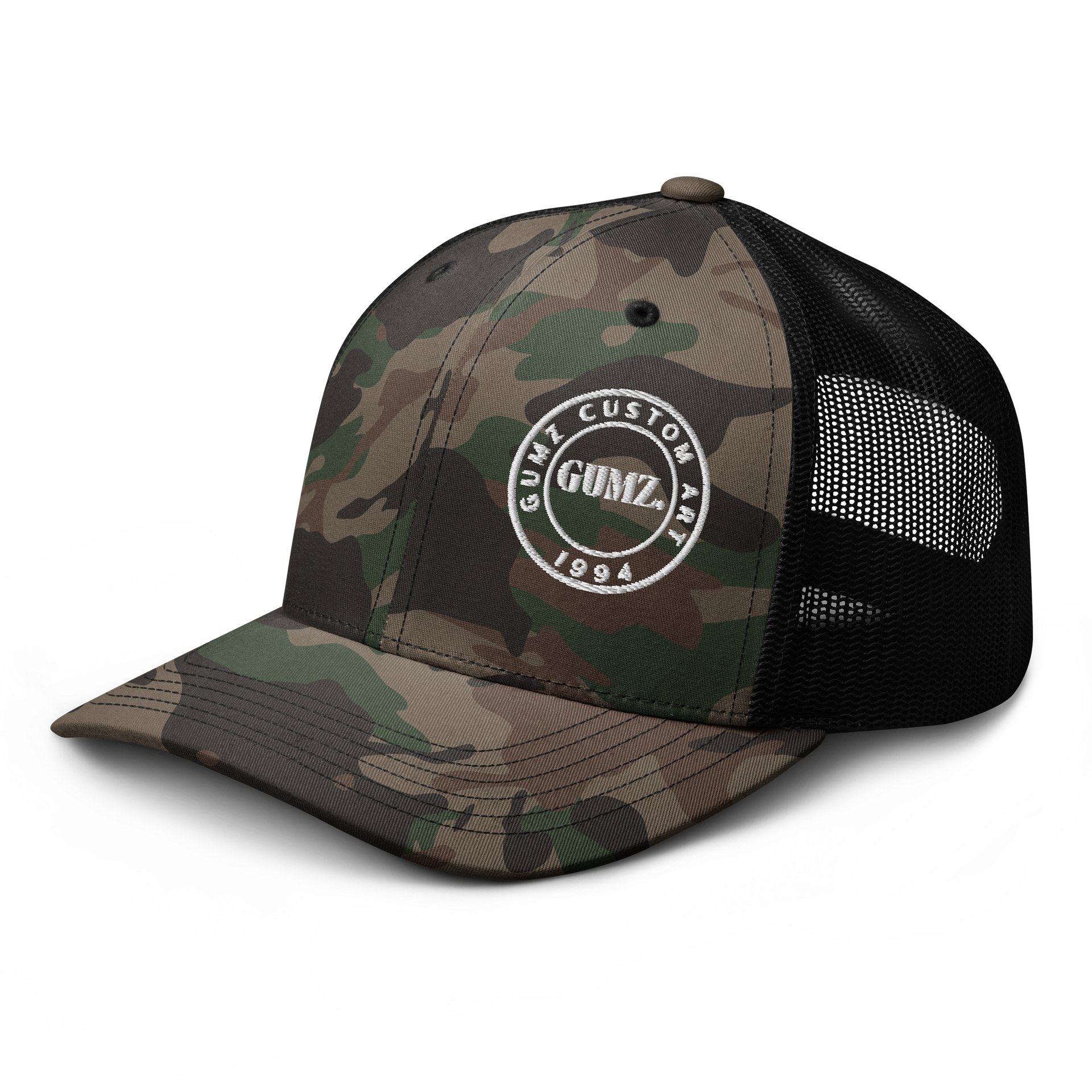 Gumz Custom Art Camo Trucker Hat product image (4)