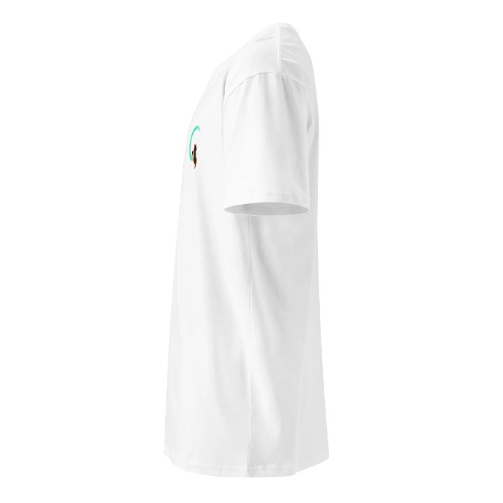 T-Shirt FoxMoon (petit logo) Blanc @Shuket_TV product image (2)