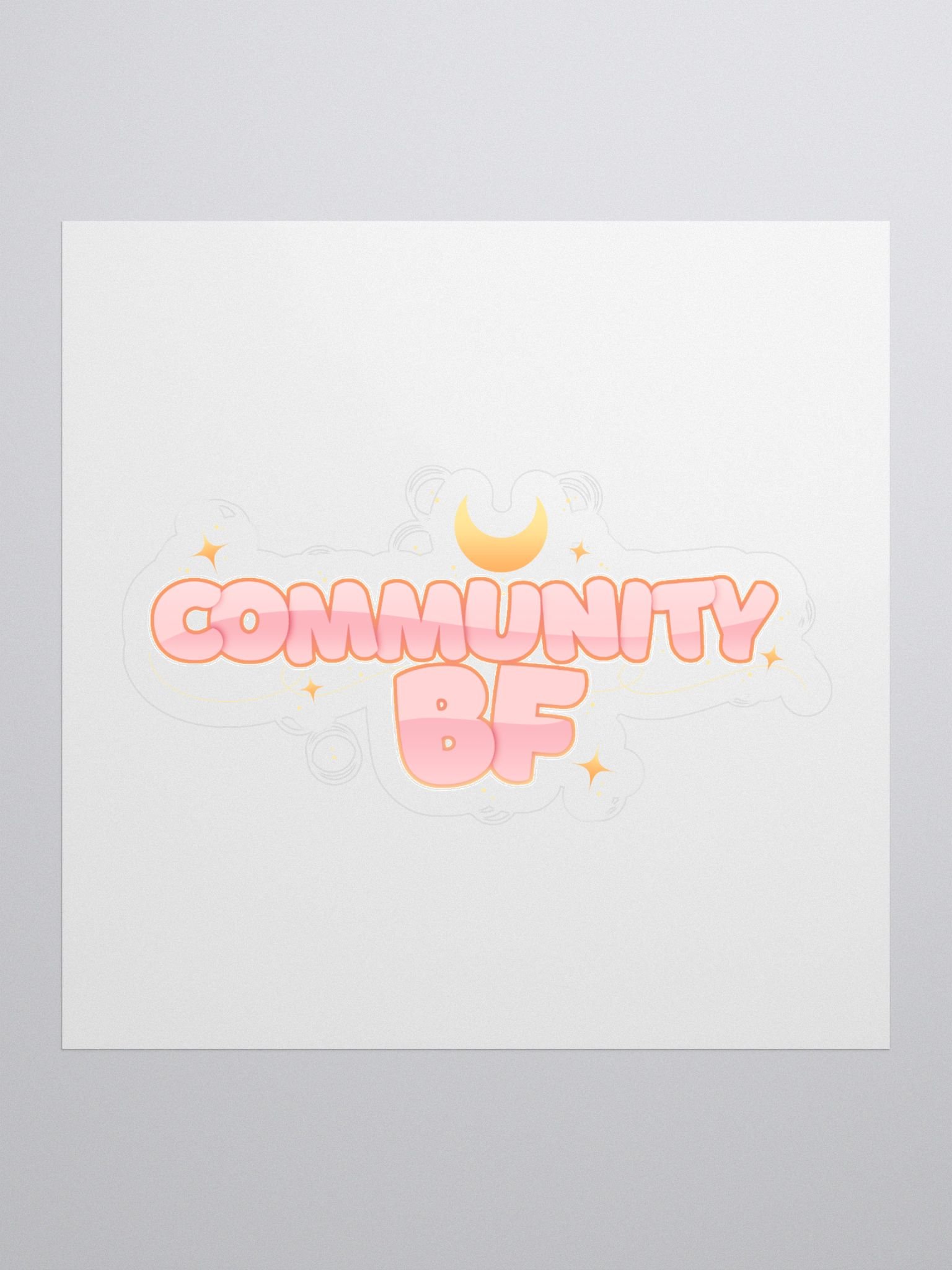 Community BF Sticker product image (1)
