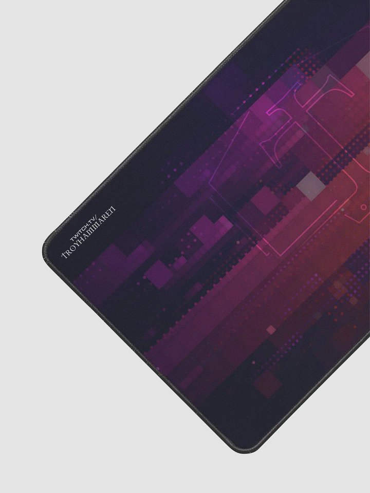 Desk Mat XL: Glitch Logo product image (1)