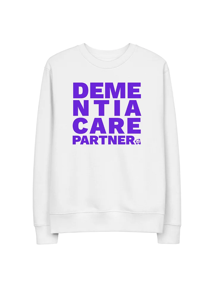 Dementia Care Partner Sweater - White product image (1)