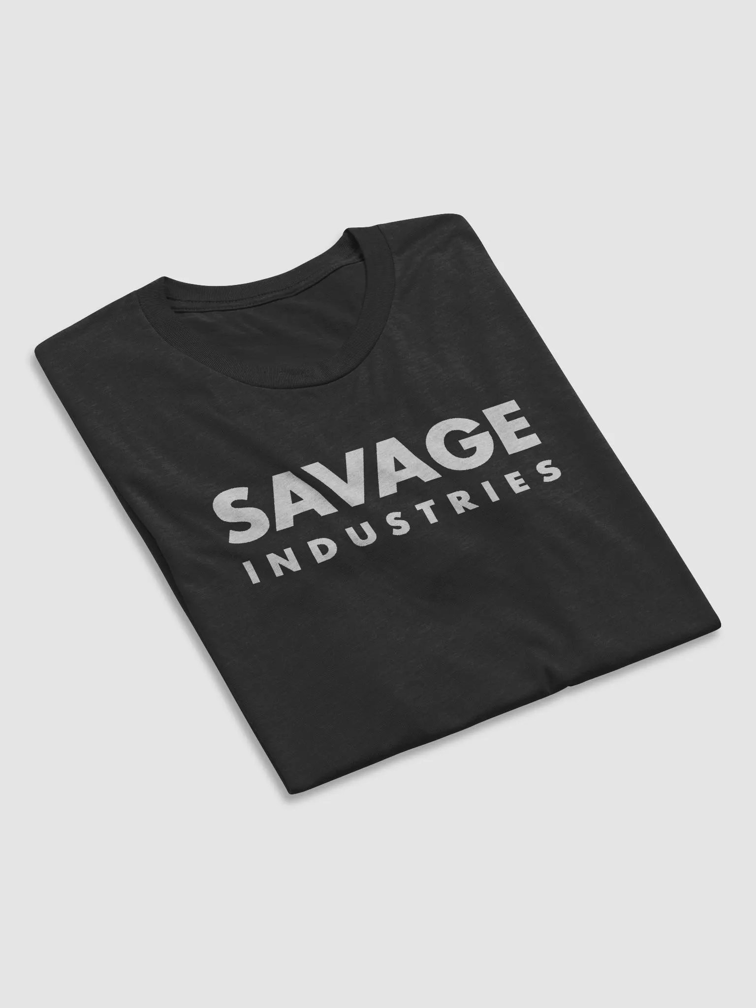 Savage Industries (Black) (Tri-blend Tee) product image (19)